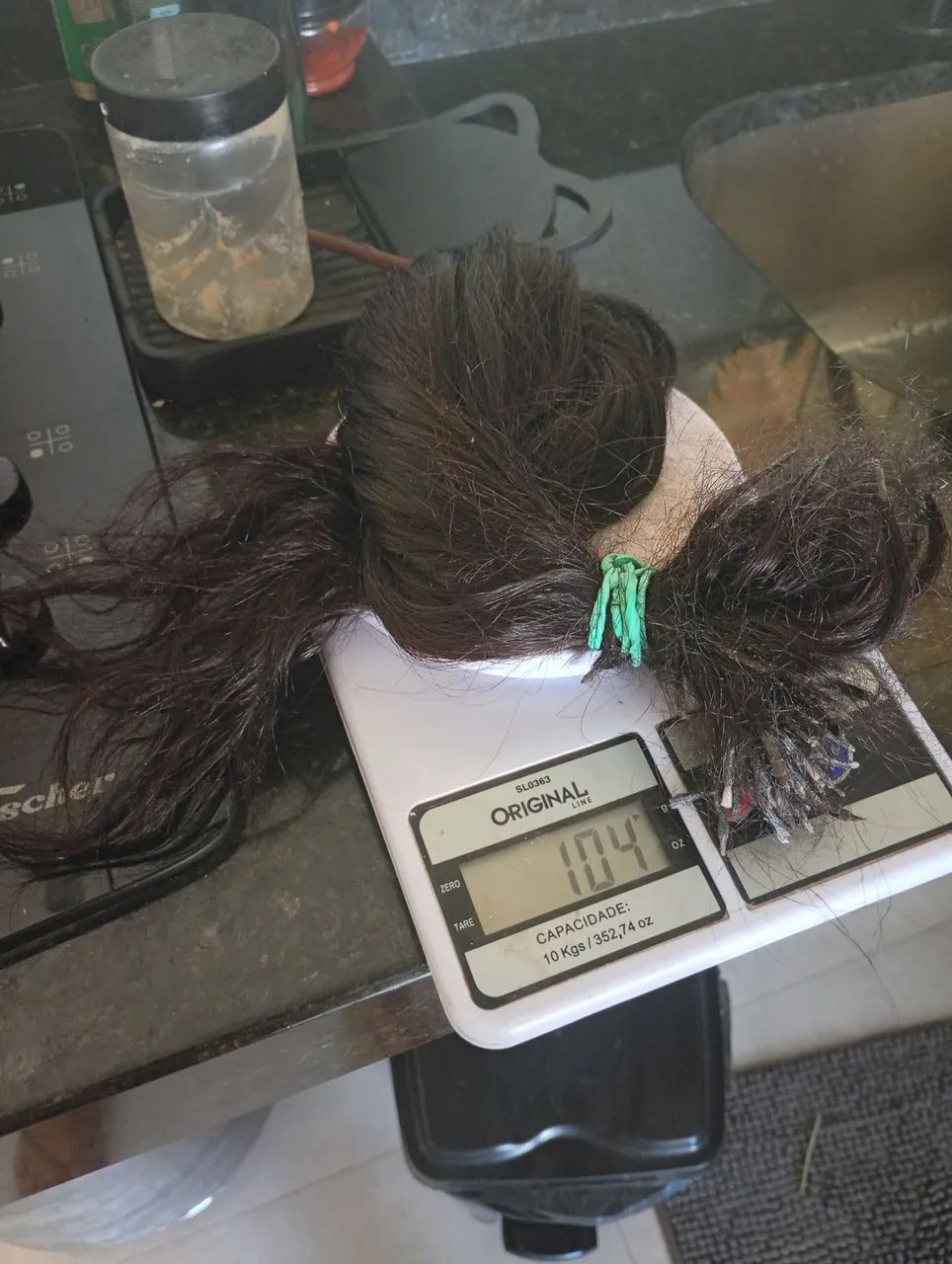 Cabelo indiano 100 gramas 45 cm