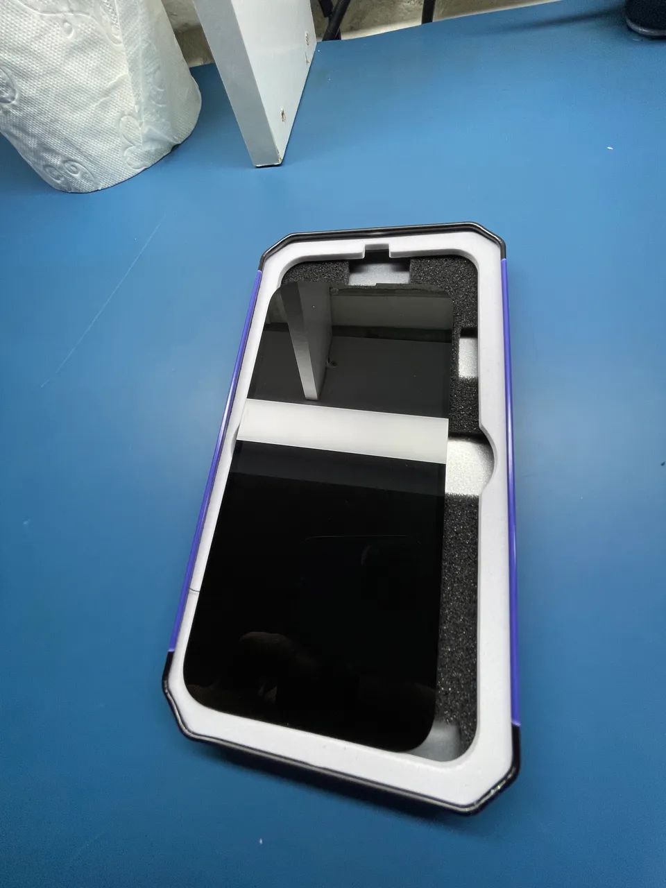 Display Iphone 15 plus original retirado com flex auricular original. - Foto 2