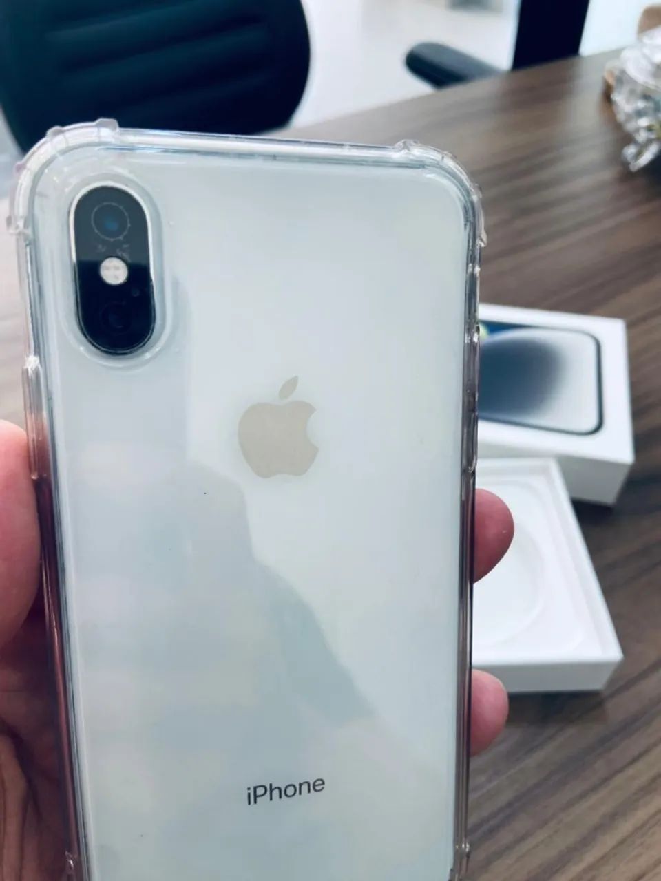 Apple iPhone X 64 GB Branco - Excelente - Foto 4