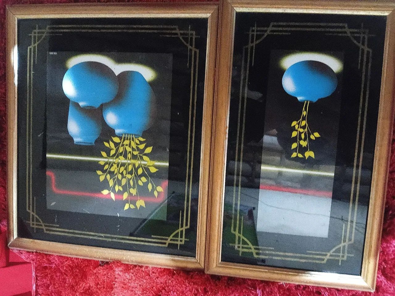 Quadro antigo de colecionador com uns 20 anos está novo