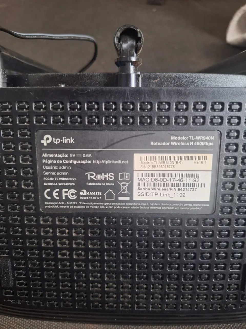 Roteador TP-Link TL-WR940N - Foto 2