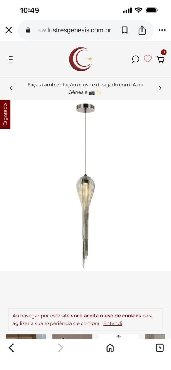 Lustre Pendente - Foto 4
