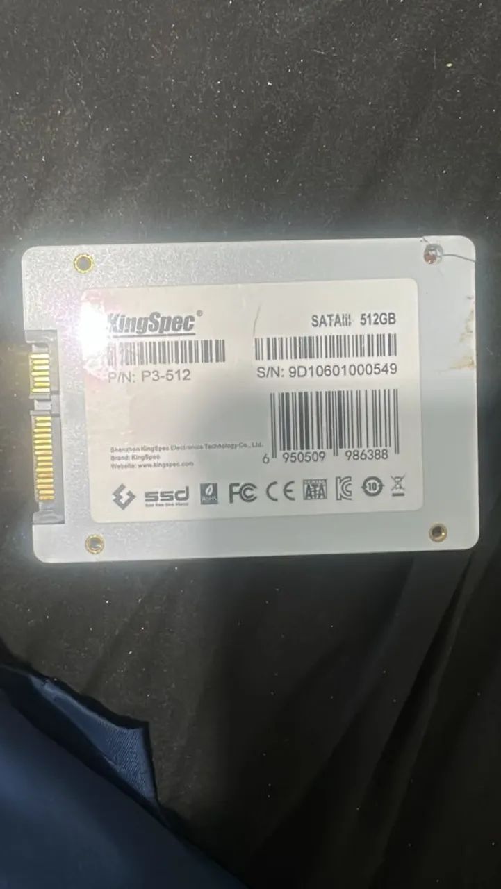 SSD Kingspek 512gb  - Foto 2