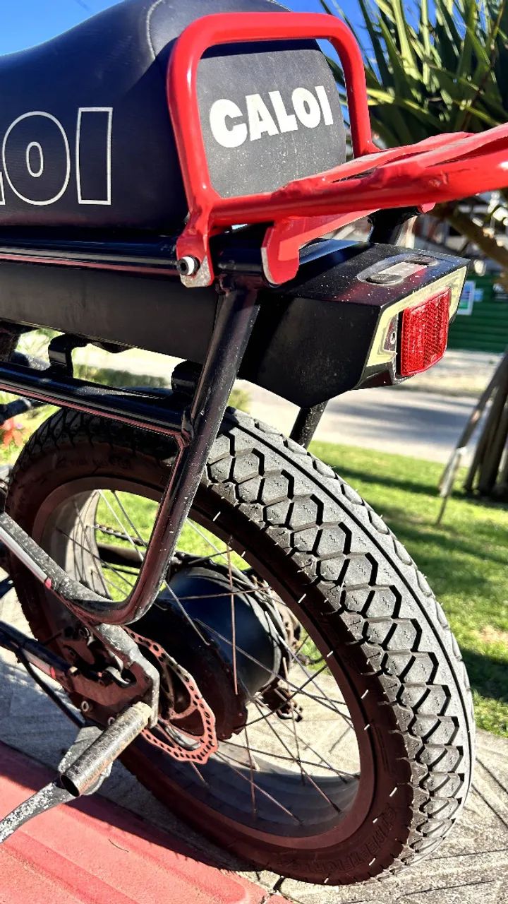 Bicicleta Elétrica Caloi Mobylette - Foto 5