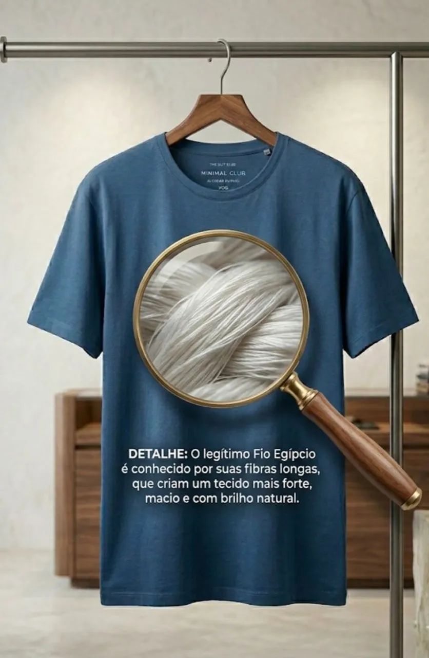 Camisetas fio egípcio  - Foto 2
