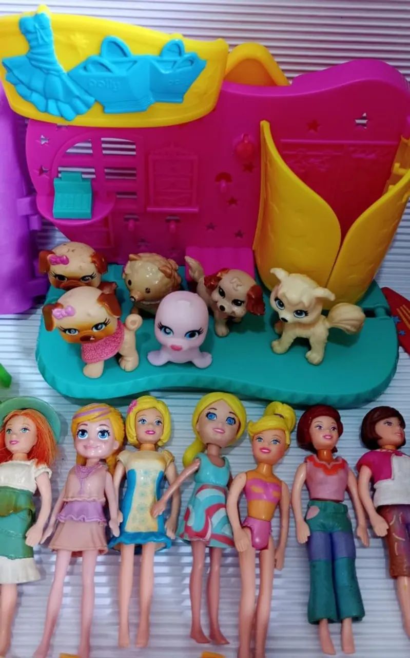 Lote de Polly pocket e acessórios  - Foto 2
