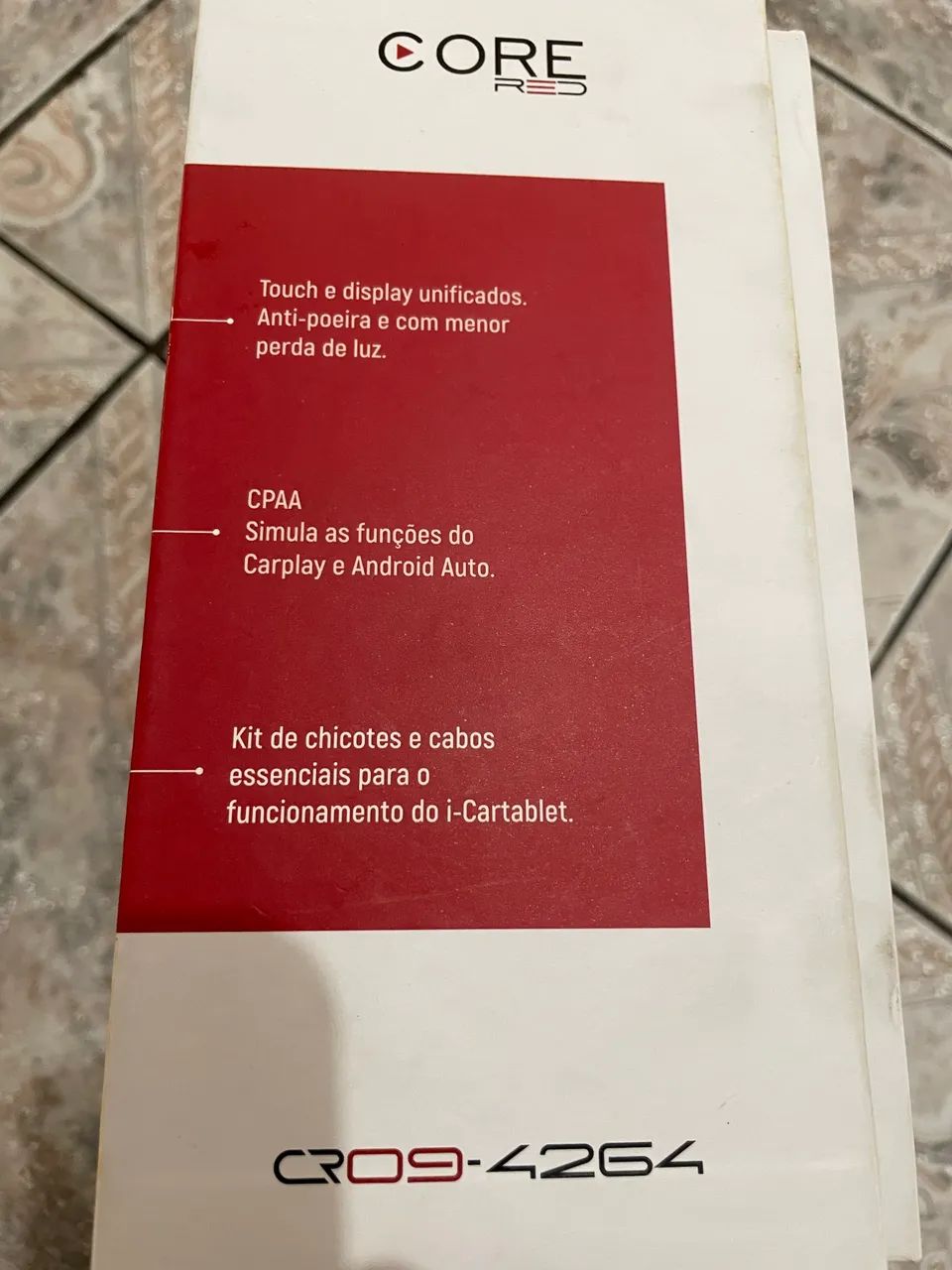 Multimídia automotiva 9pol AIKON CORE RED  - Foto 3