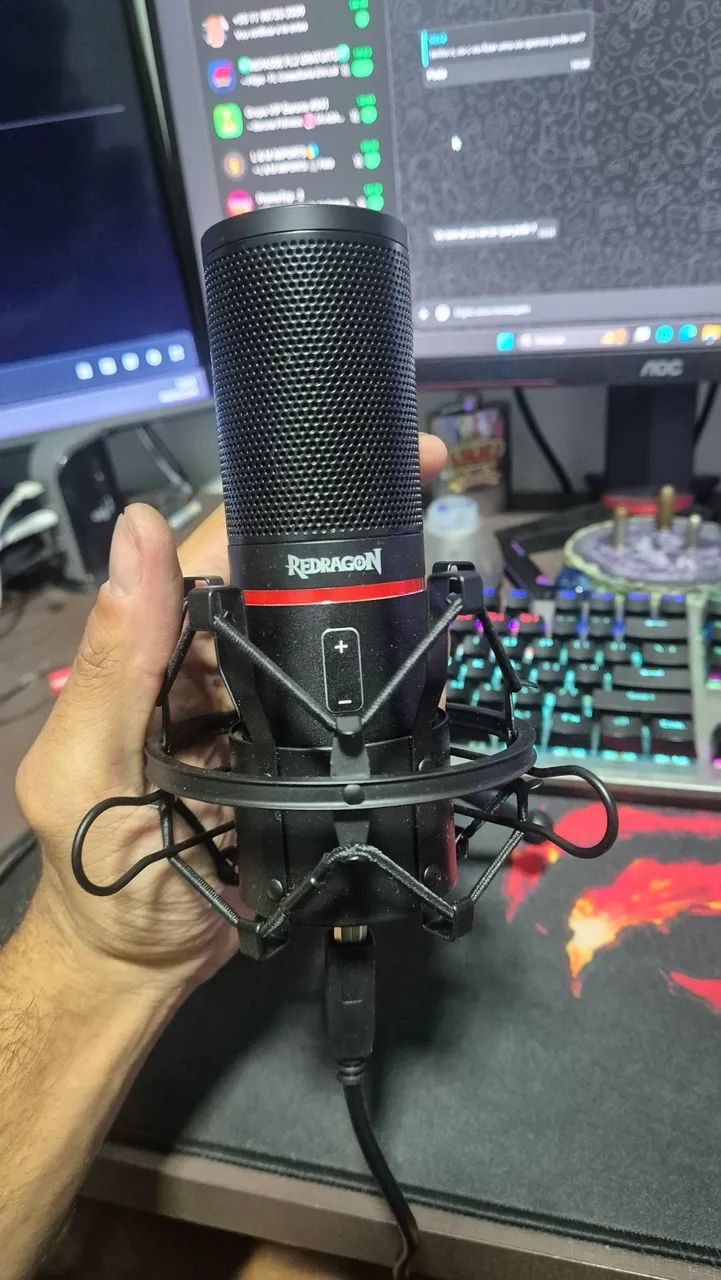 Microfone profissional redragon blazar - Foto 2