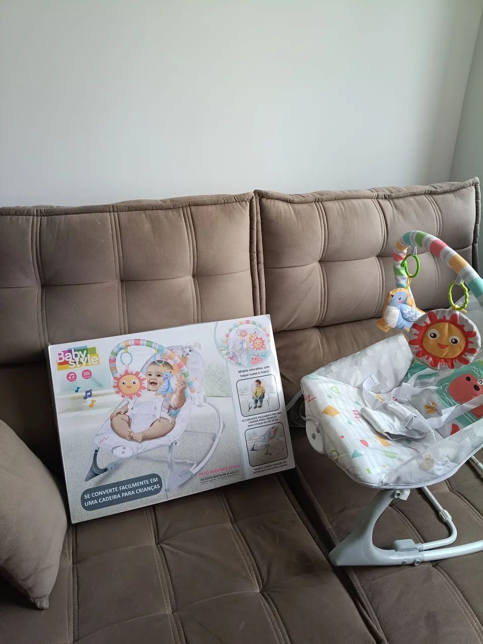 Cadeira de balanço para bebê  - Foto 5