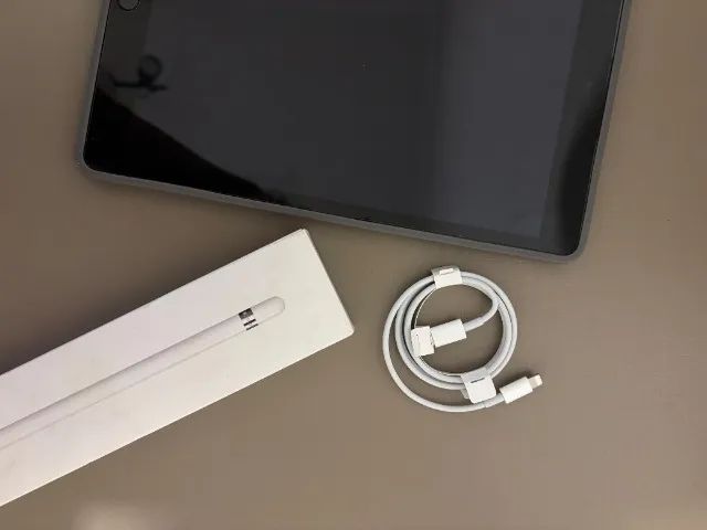 Ipad 9ª Geração 256gb + Apple Pencil - IMPECÁVEIS - Foto 4