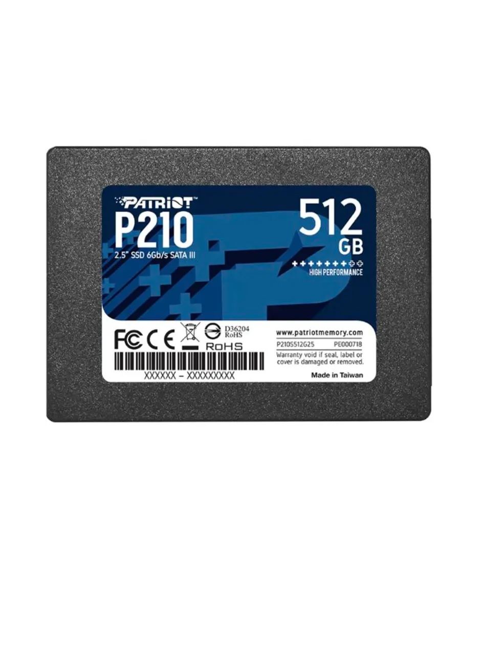 SSD Patriot P210 512 GB (valor da unidade)