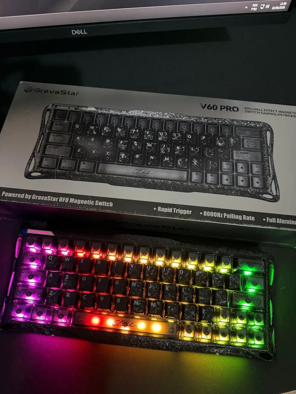 Teclado magnético Gravastar v60 pro Special edition 