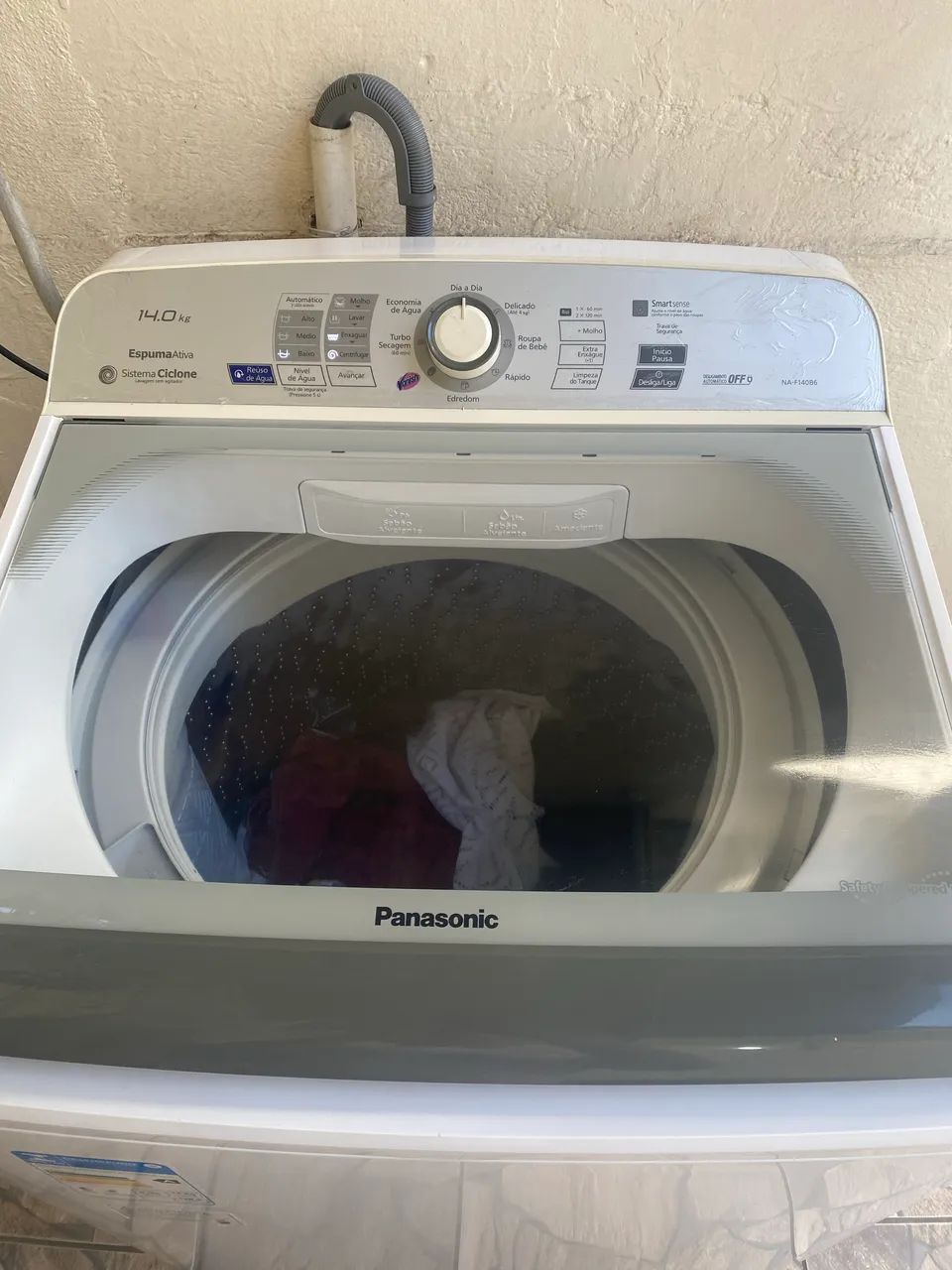 Lavadora Panasonic 14 kilo Ciclone  - Foto 3