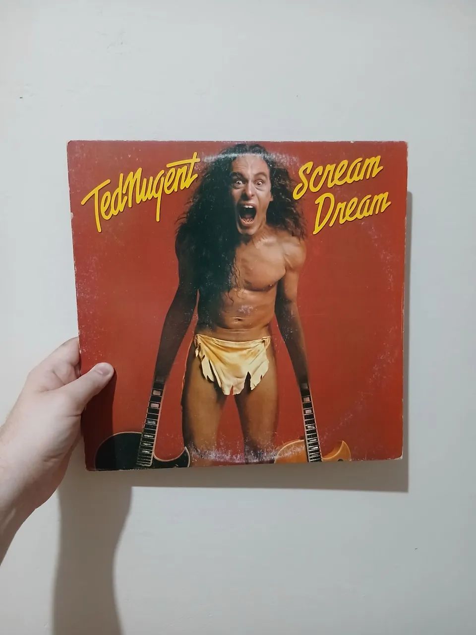LP Ted Nugent - Scream Dream - importado USA com encarte