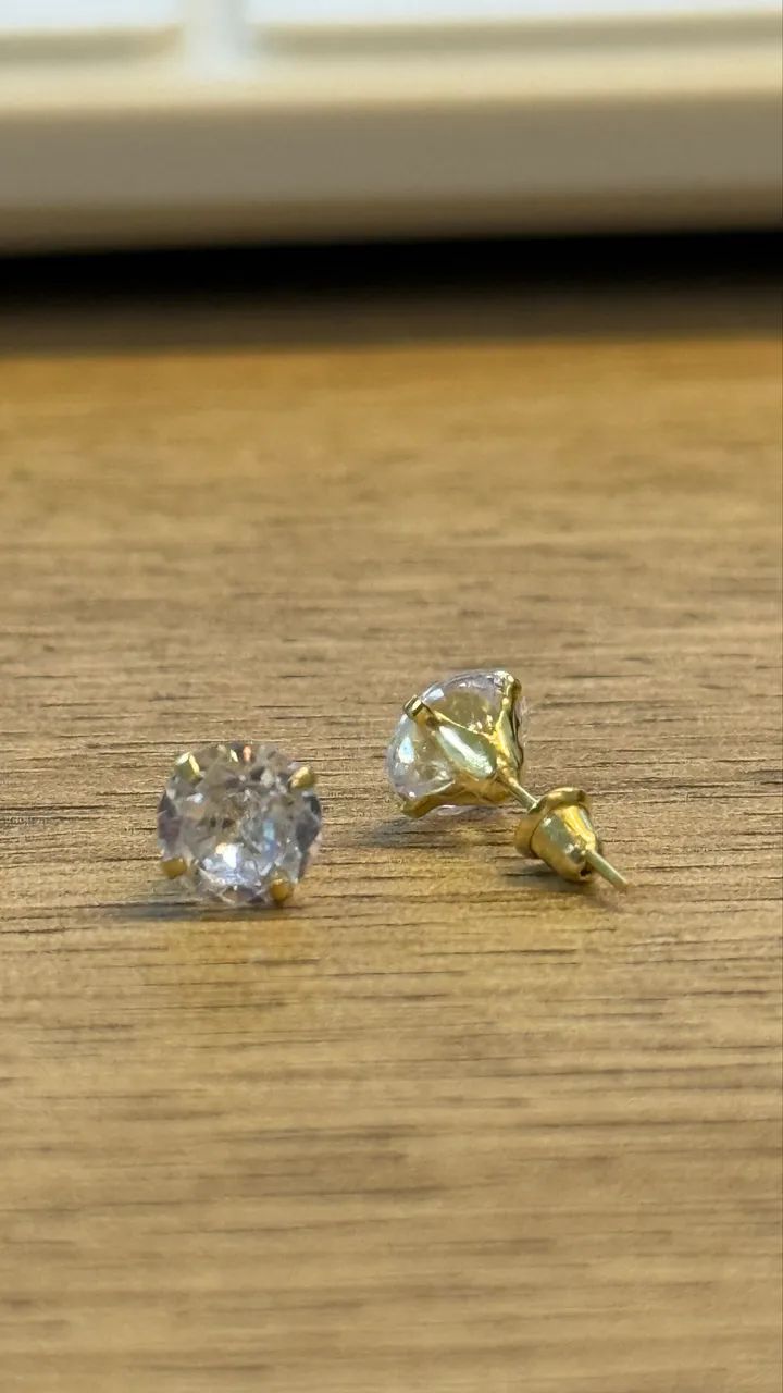 Brinco de Ouro 18 K - Foto 2