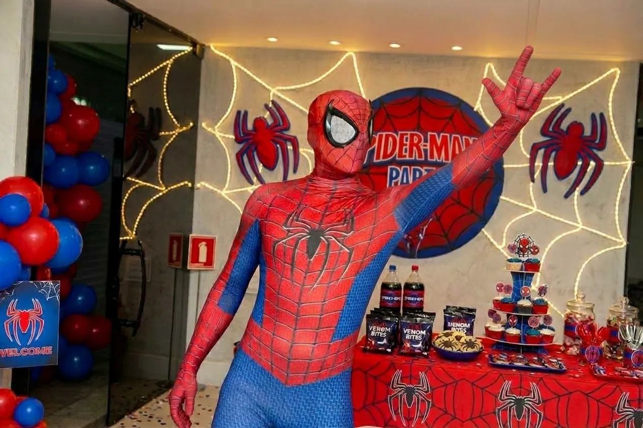 ? Homem-Aranha para Festas Infantis | Aniversários e Eventos ?