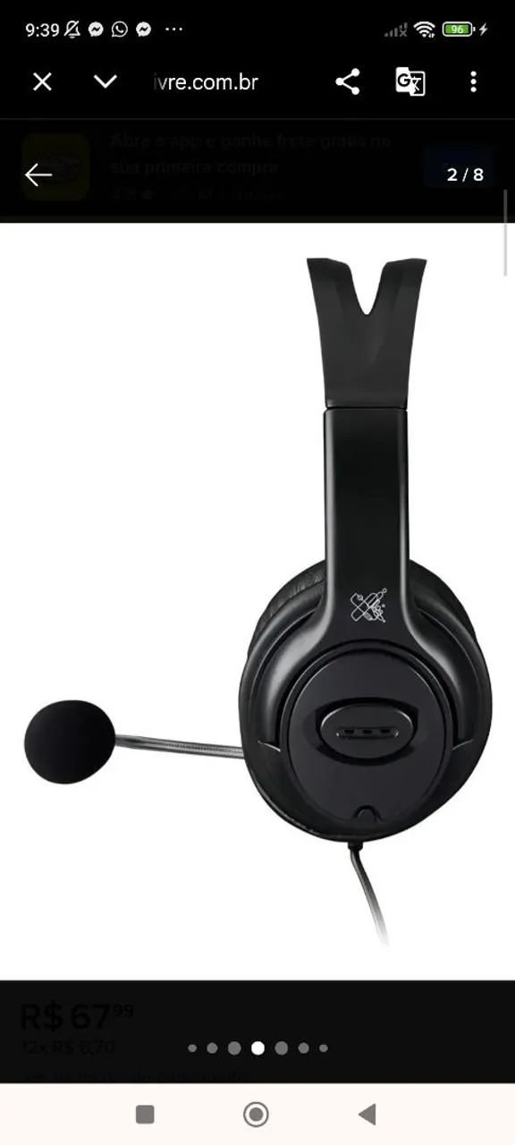 Headset gamer novo - Foto 4