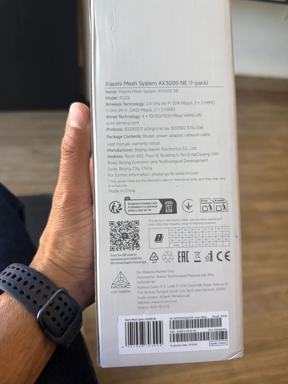 Repetidor Xiaomi Ax 3000 - Foto 3