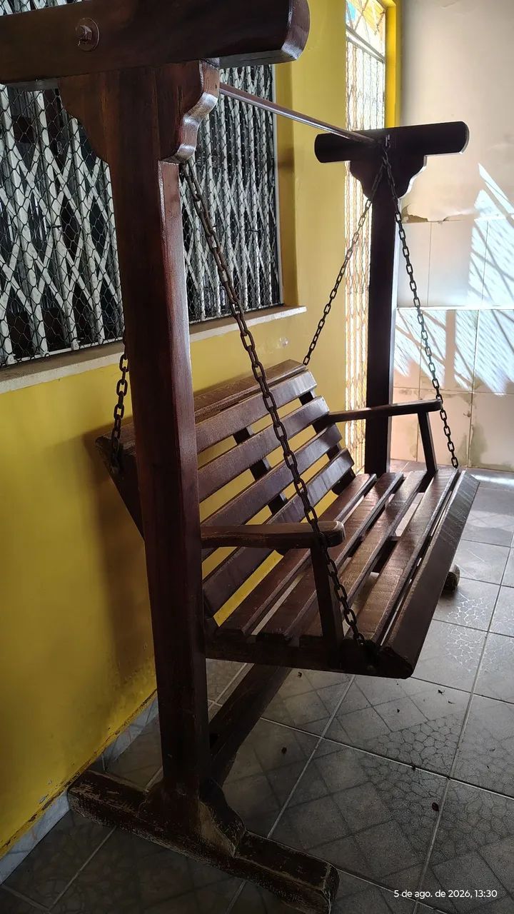 Excelente Balanço de Madeira maciça  - Foto 3