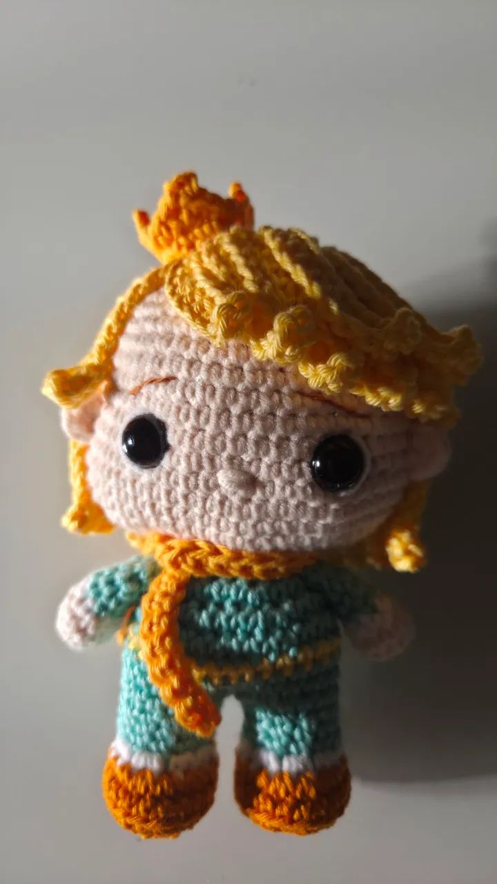 Boneco de crochê Amigurumi 14cm  - Foto 2