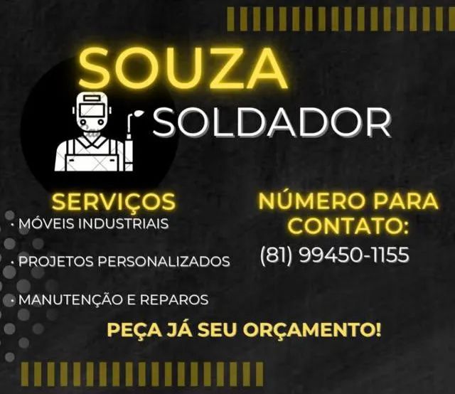 Serralheiro soldador 