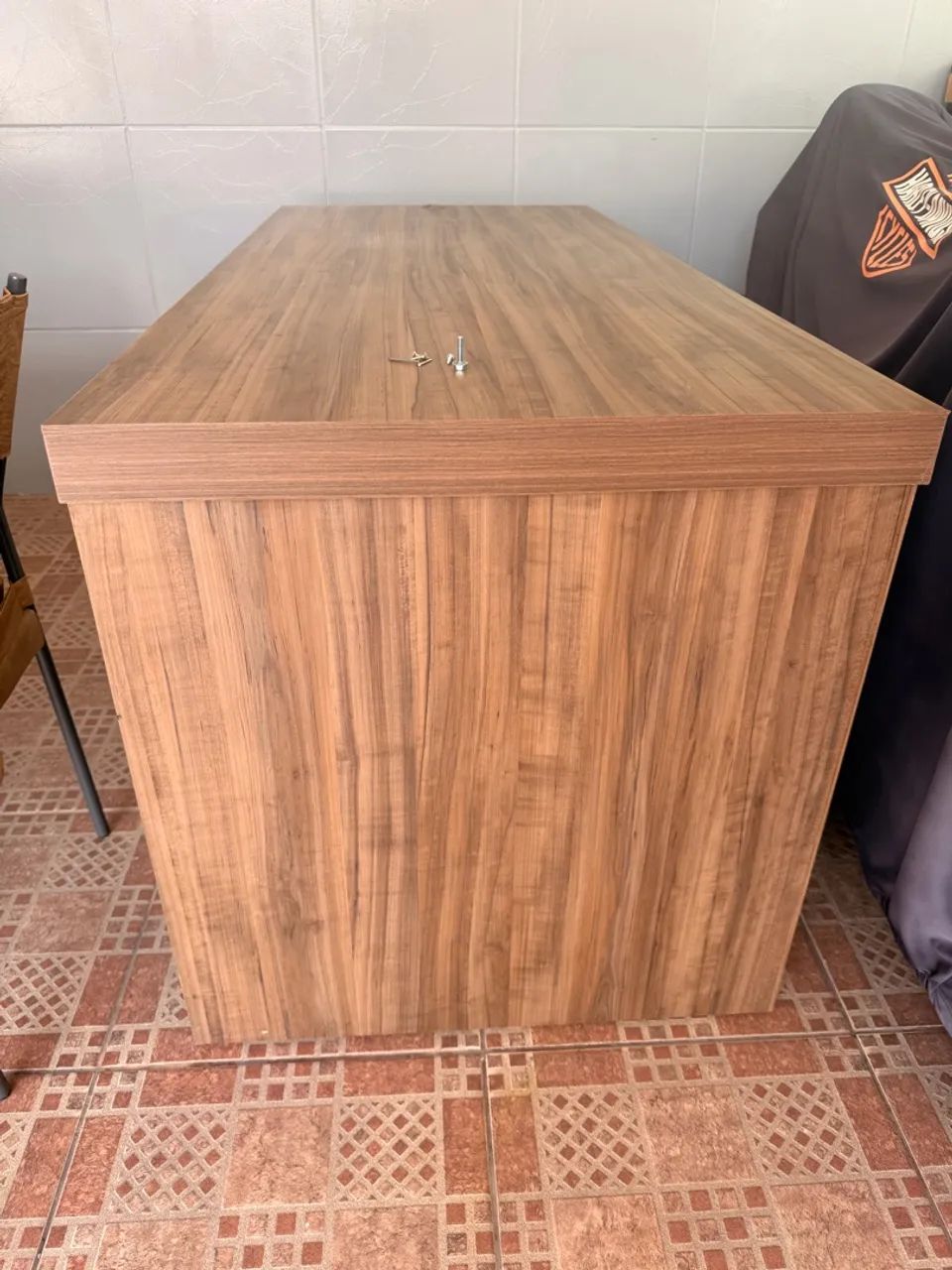 Mesa de escritório com gaveta  - Foto 4