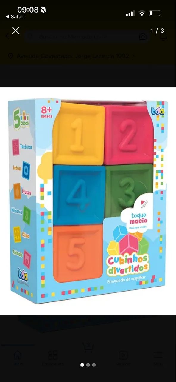 bloco de empilhar bebê 