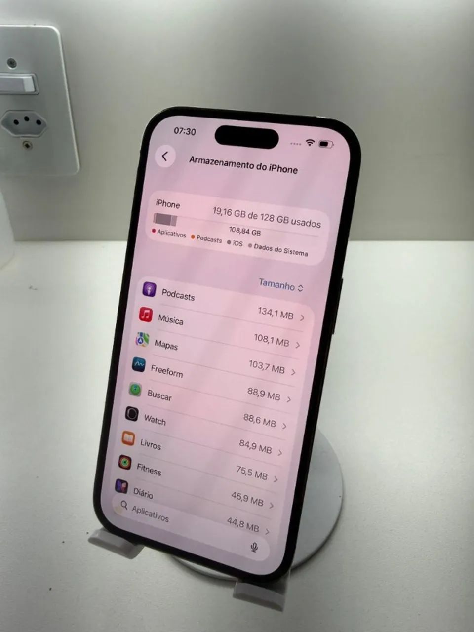iPhone 14 Pro Gold Rose - 128GB - Celulares e Smartphones - Nova