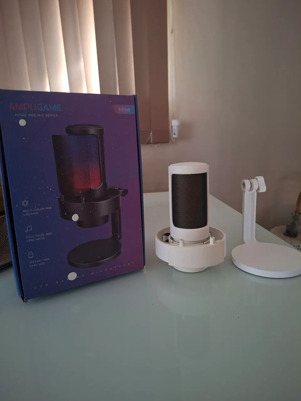 MICROFONE FIFINE AM8 PERFEITO PARA GRAVAÇOES OU LIVES