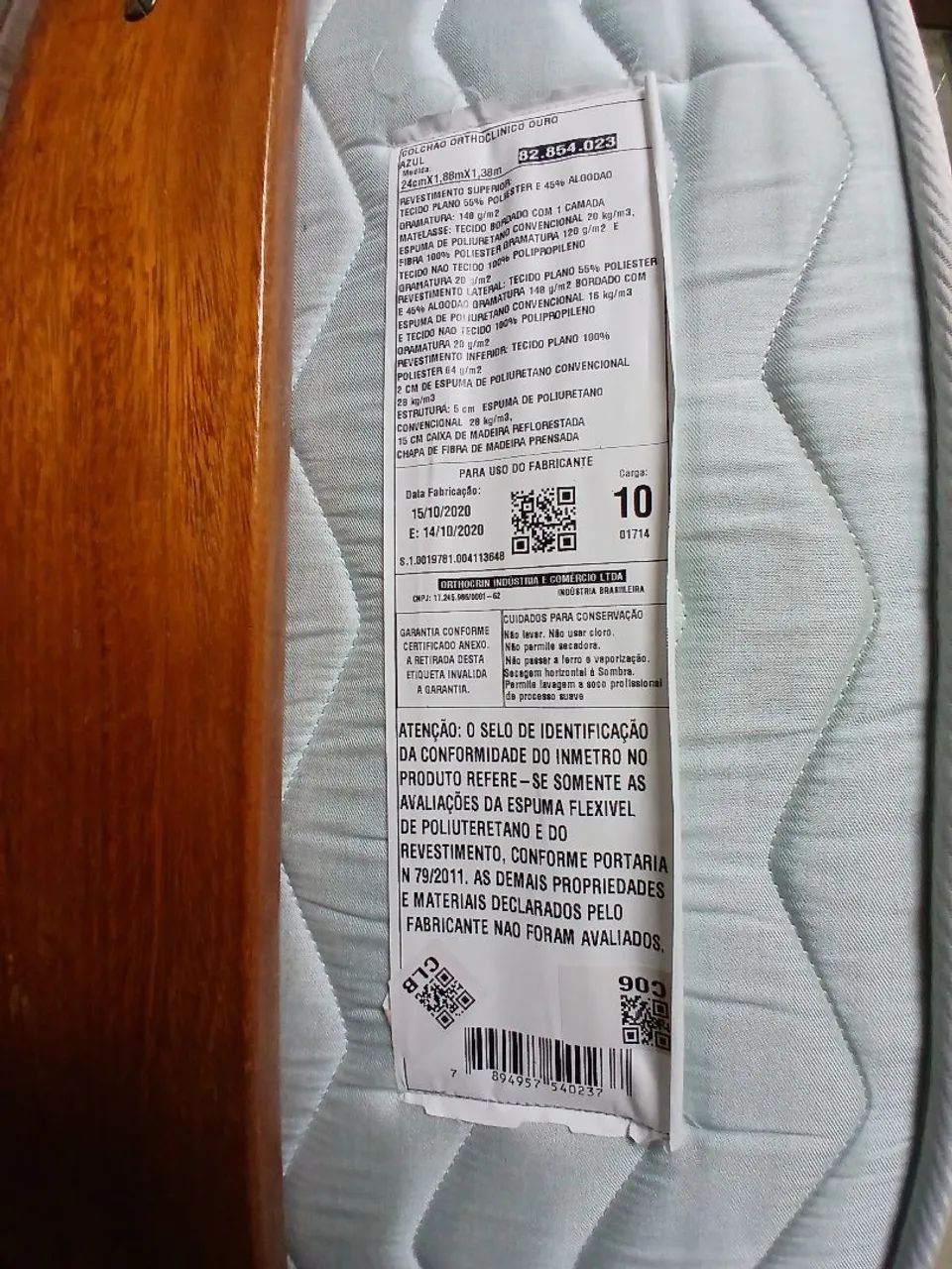 Cama de casal com colchão. - Foto 3