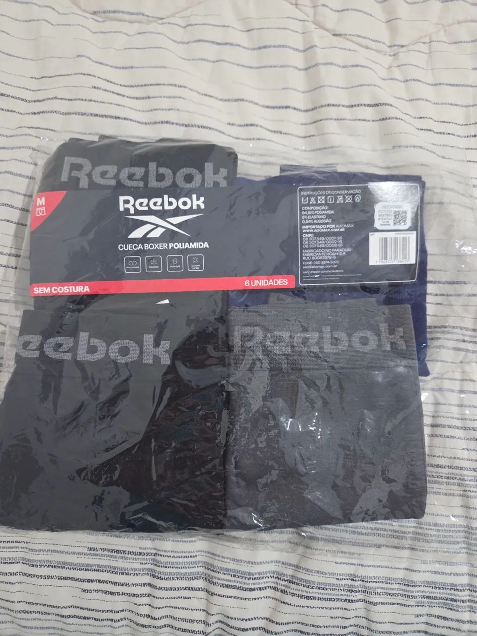 6 cuecas Reebok - Foto 5