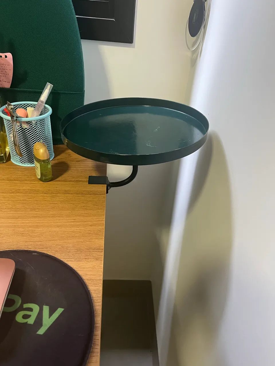 Mesa escritório (1,00 comprimento), 1 gaveta e 2 bandejas - Foto 4