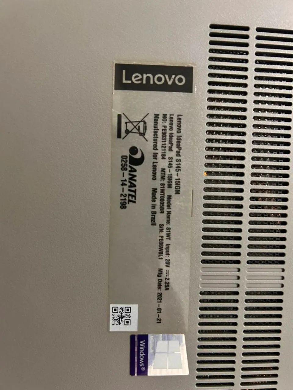 Notebook Lenovo IdeaPad - Intel - 4GB RAM - 500GB - Foto 5