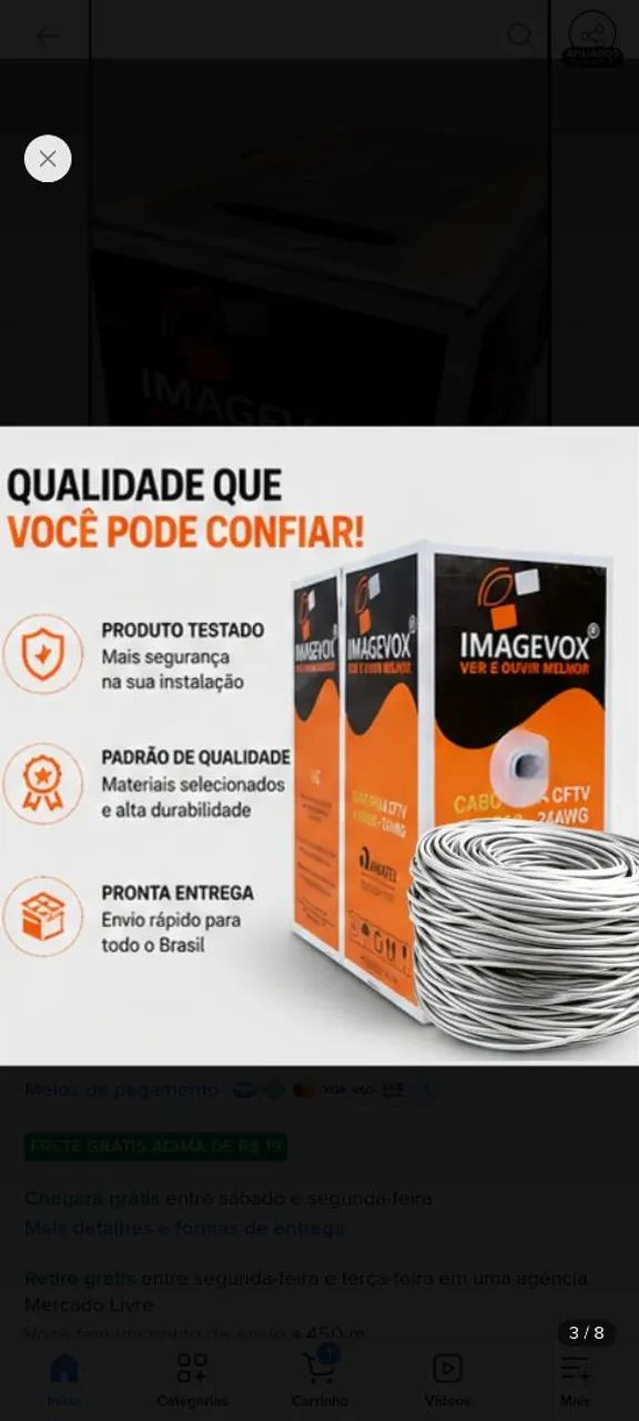 Cabo de rede  - Foto 4