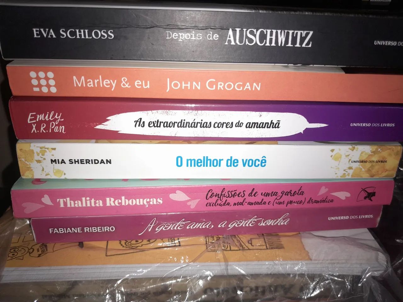 Livros de 8,00 (3 livros, 20% de desconto)