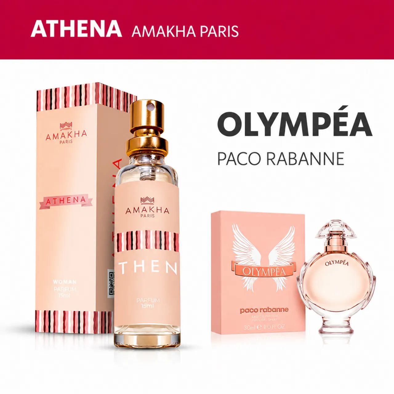 Perfume Importado Athena Olympea 15ml Amakha Paris