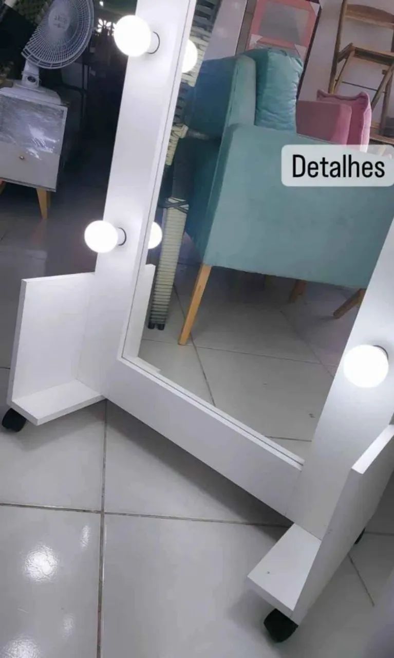 ESPELHO CAMARIM BETÂNIA 100% MDF - Foto 2