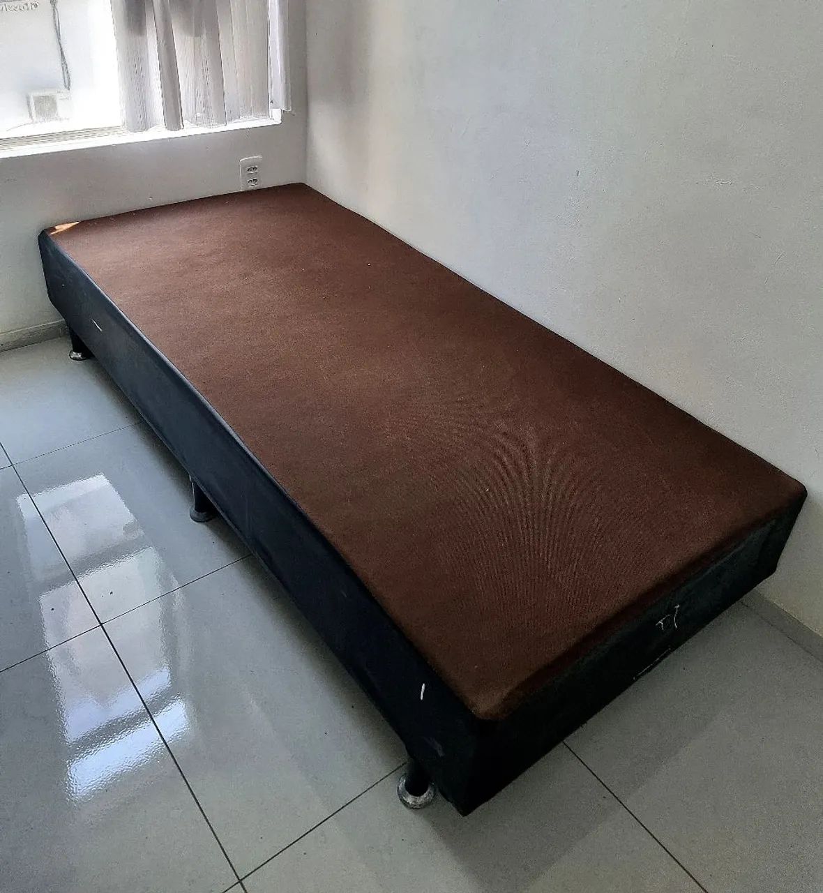 Base  ortobom cama box solteiro