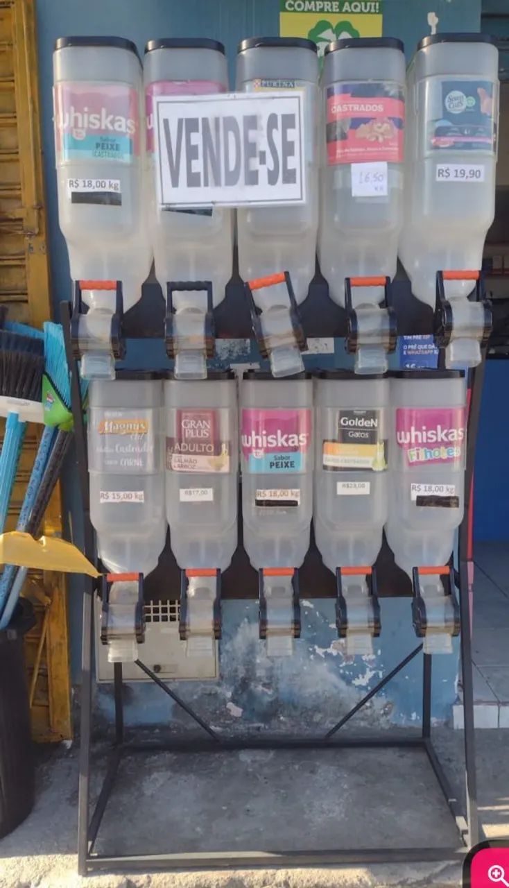 Expositor pra ração 