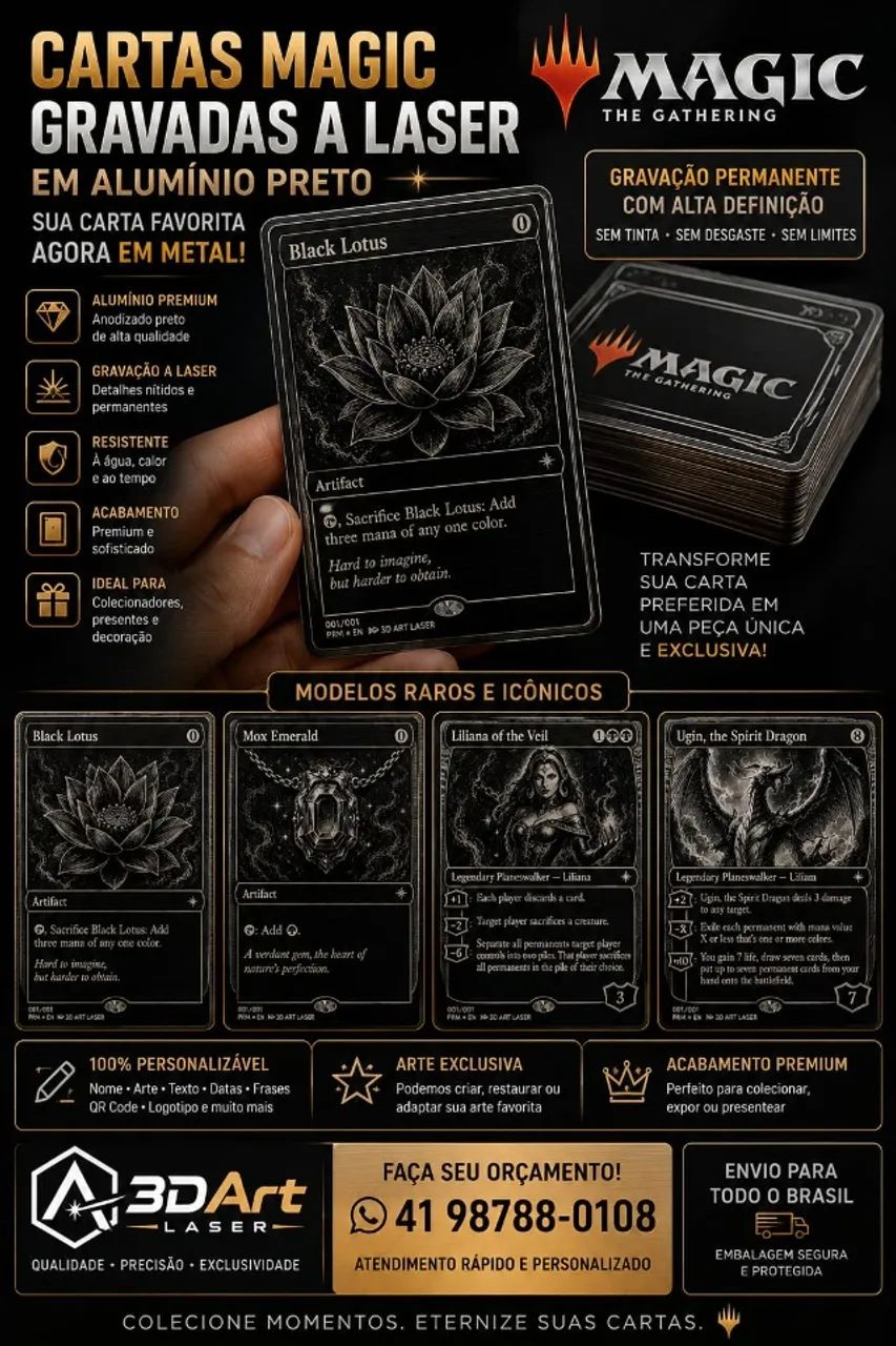 Cartas Magic Raras
