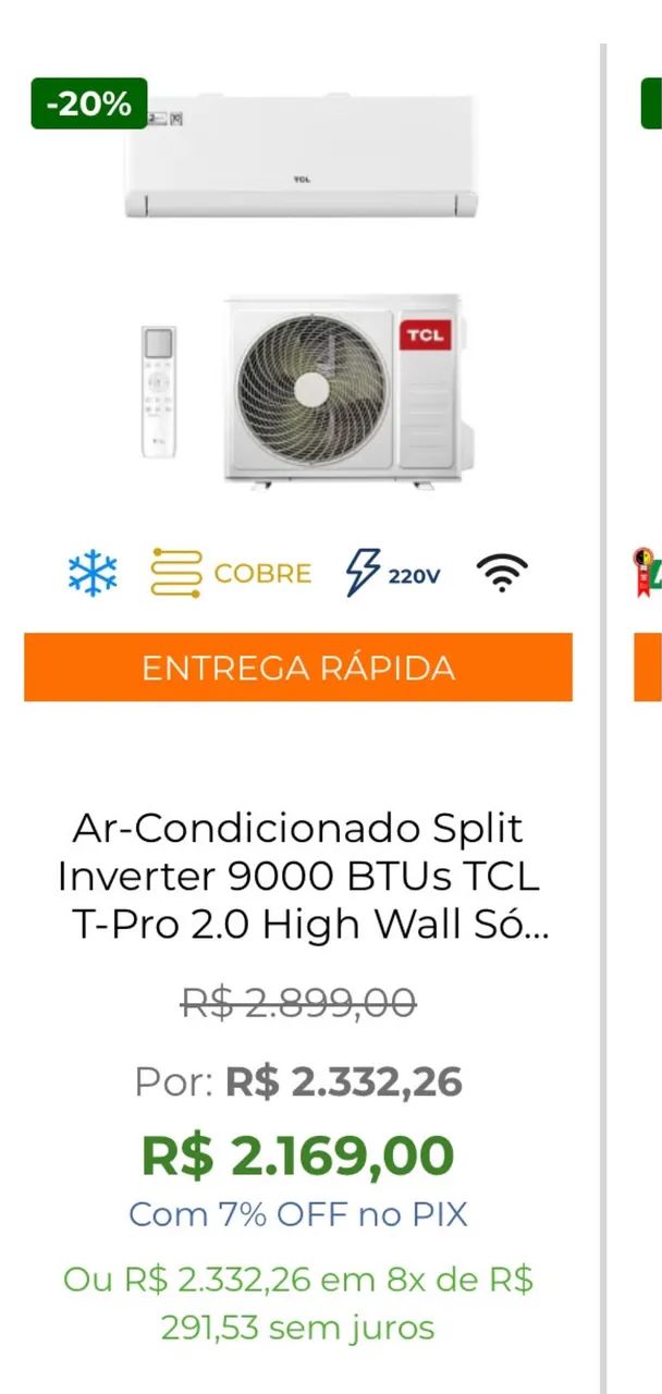 Arcondicionado inverter 