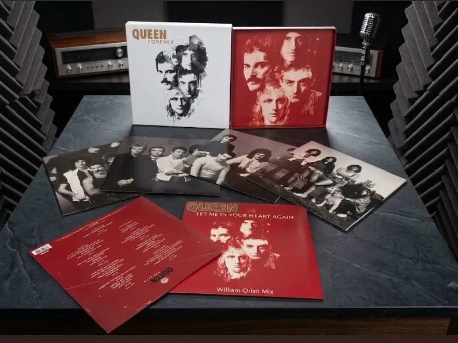 QUEEN - FOREVER | BOX LIMITADO | 5 DISCOS DE VINIL | 180G