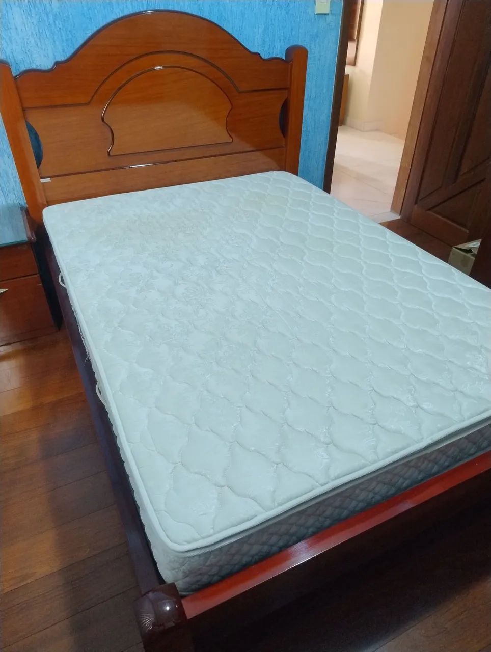 Cama casal com colchão orthocrin - Foto 3