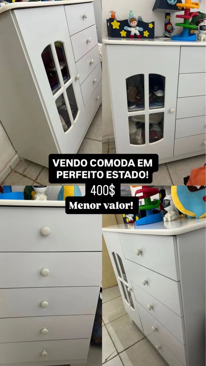 Cômoda infantil 