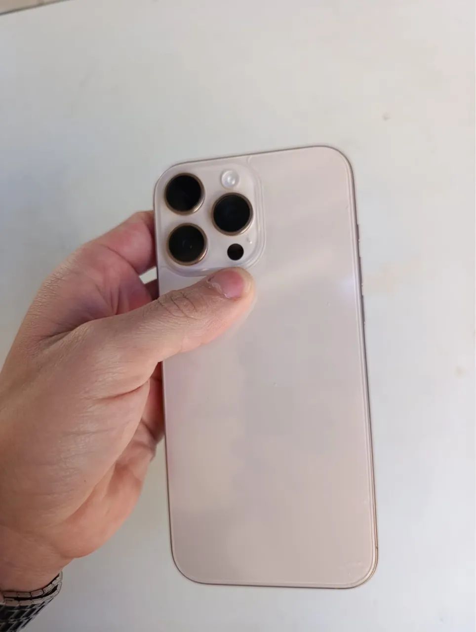 iPhone 16 Pro Max 256GB Bege - Foto 2