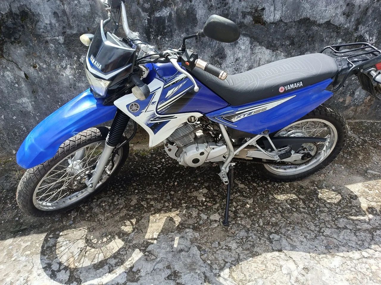 Yamaha xtz125 partida 