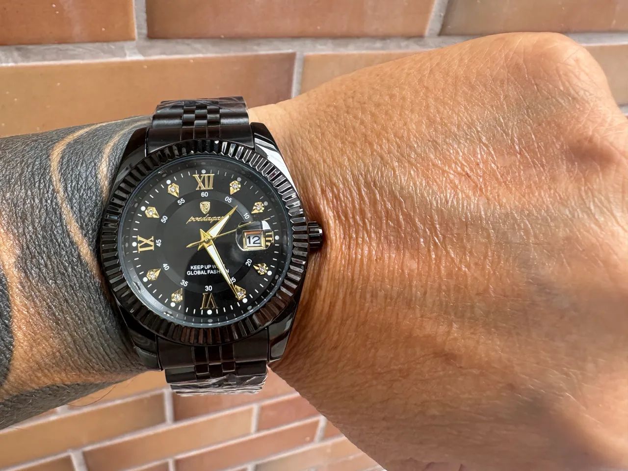 Relógio Masculino Poedagar 910 Black - Foto 4