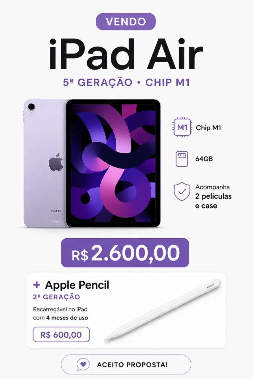 iPad Air 5º geração