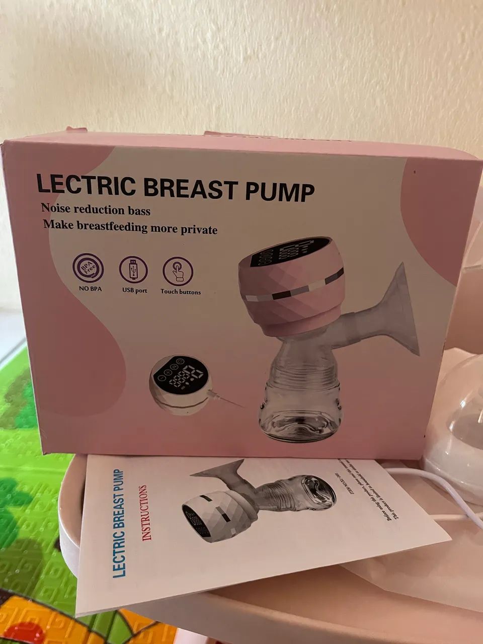 Bomba de tirar leite elétrica  - Foto 2