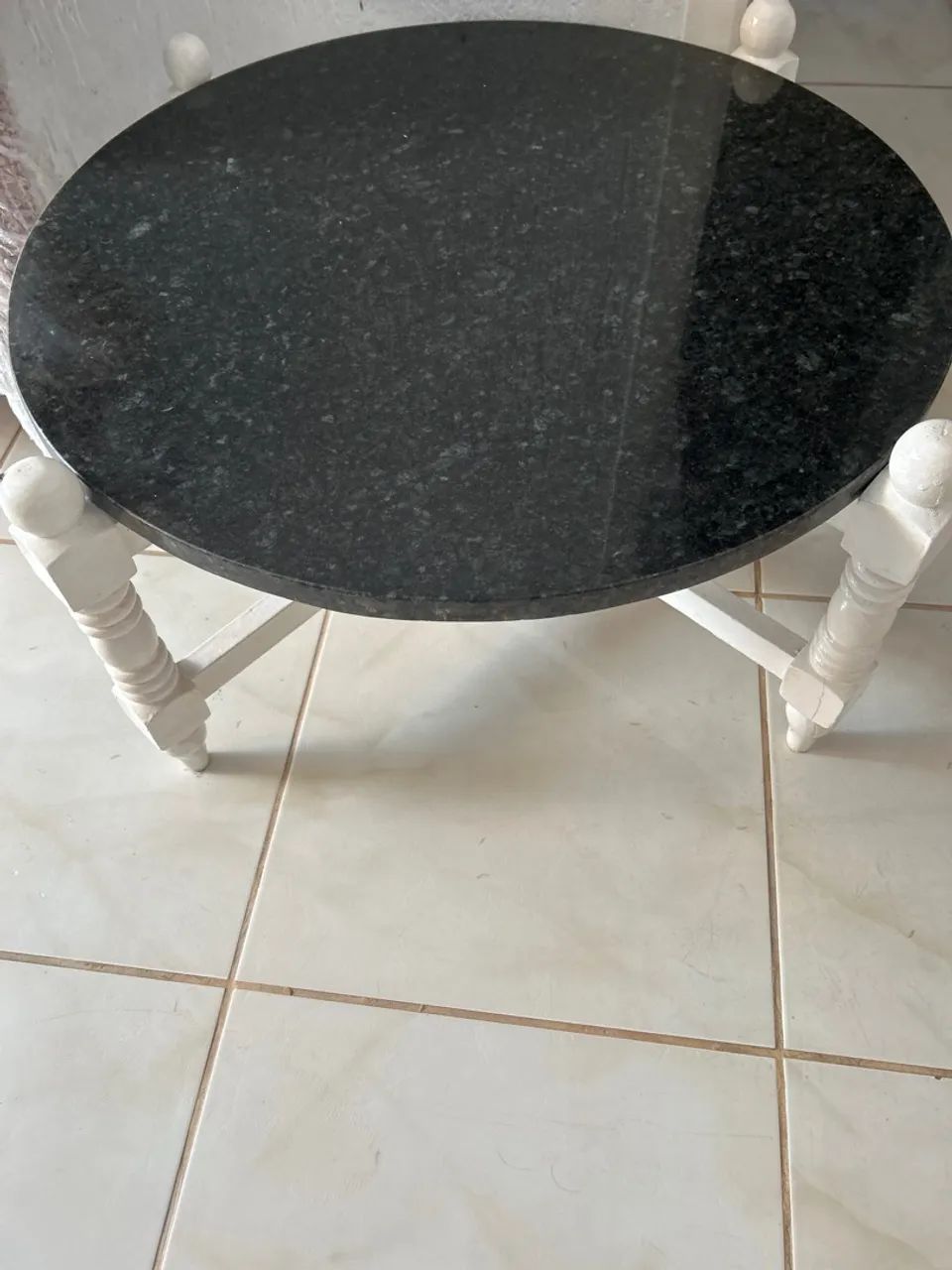 Conjunto de mesa de centro e de canto 
